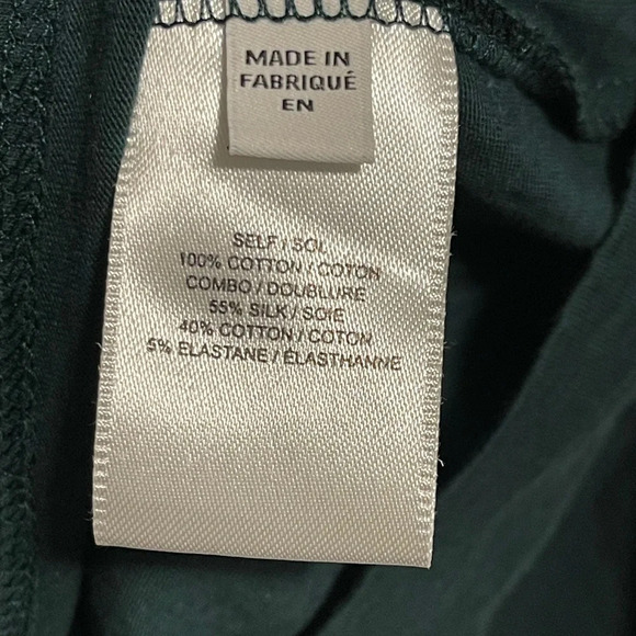 TANYA TAYLOR | Emerald Green Odessa Sheer Long Sleeve Blouse, XS - Picture 4 of 6